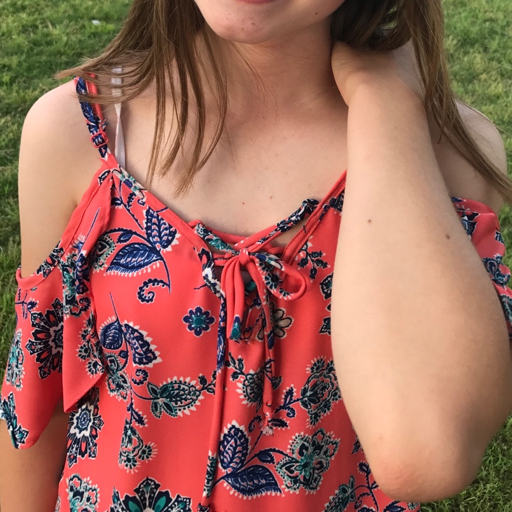 Society Girl floral Blouse